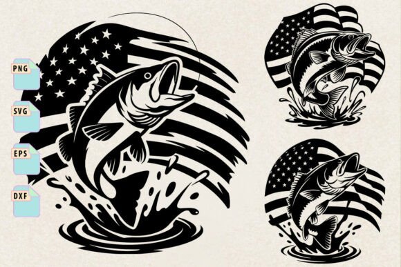 Bass Fishing Svg Bundle: A Versatile Graphics Asset for Crafts