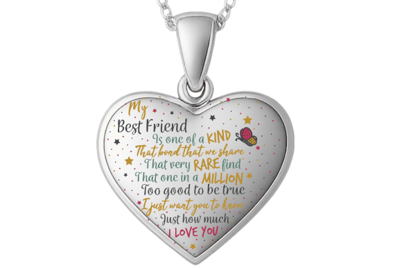 Best Friend Heart Sign for Graphics and Crafts