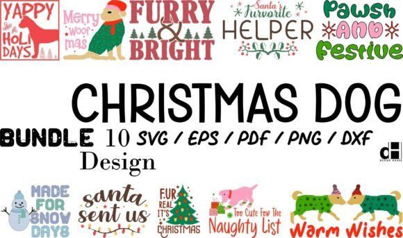 Christmas Dog Bundle SVG PNG: A Must for Creative Crafts