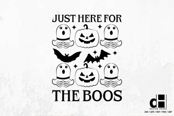 Funny Halloween Just Here SVG PNG: A Crafty Graphic Design