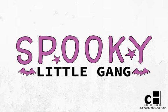 Funny Halloween Spooky Little SVG PNG for Creative Crafts