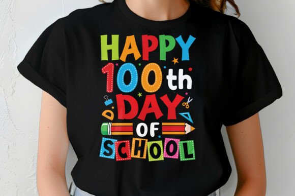 Happy 100th Day of School SVG: A Crafty Graphic for Publishers