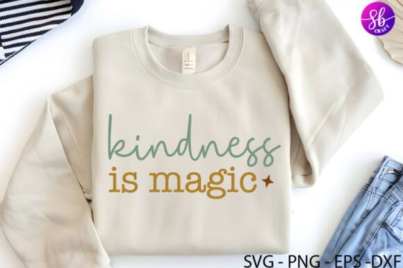 Kindness is Magic Boho Motivational SVG Review
