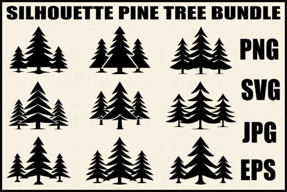 Minimalist Pine Tree SVG: Perfect for Crafts and Graphics