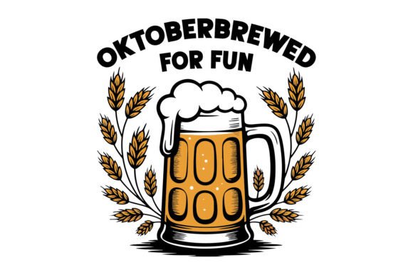 Oktoberbrewed for Fun: A Versatile SVG for Creative Graphics and Crafts