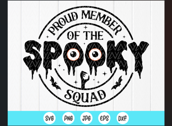 Proud Member of the Spooky Squad SVG: A Must-Have for Creative Graphics and Crafts