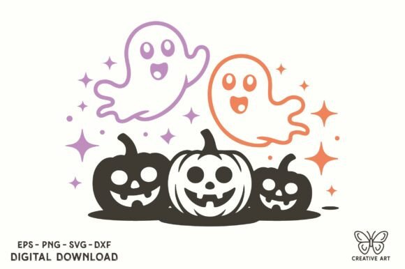 Retro Halloween Design Svg Png for Creative Crafts