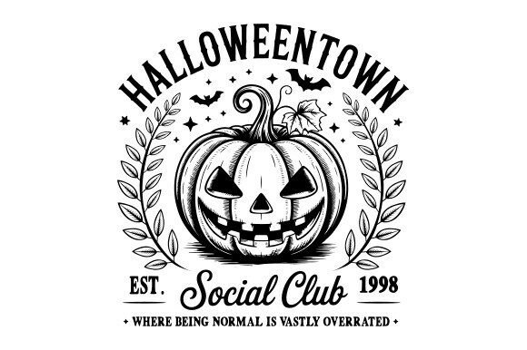 Retro Halloweentown Est 1998: A Must-Have for Creative Graphics and Crafts