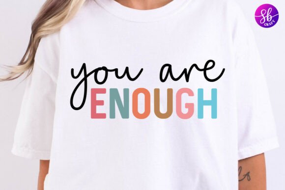 Review: You Are Enough Boho Motivational Svg for Crafts