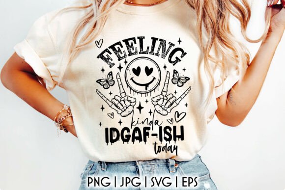 Sarcastic Quote SVG, Funky Smiley PNG for Creative Crafts